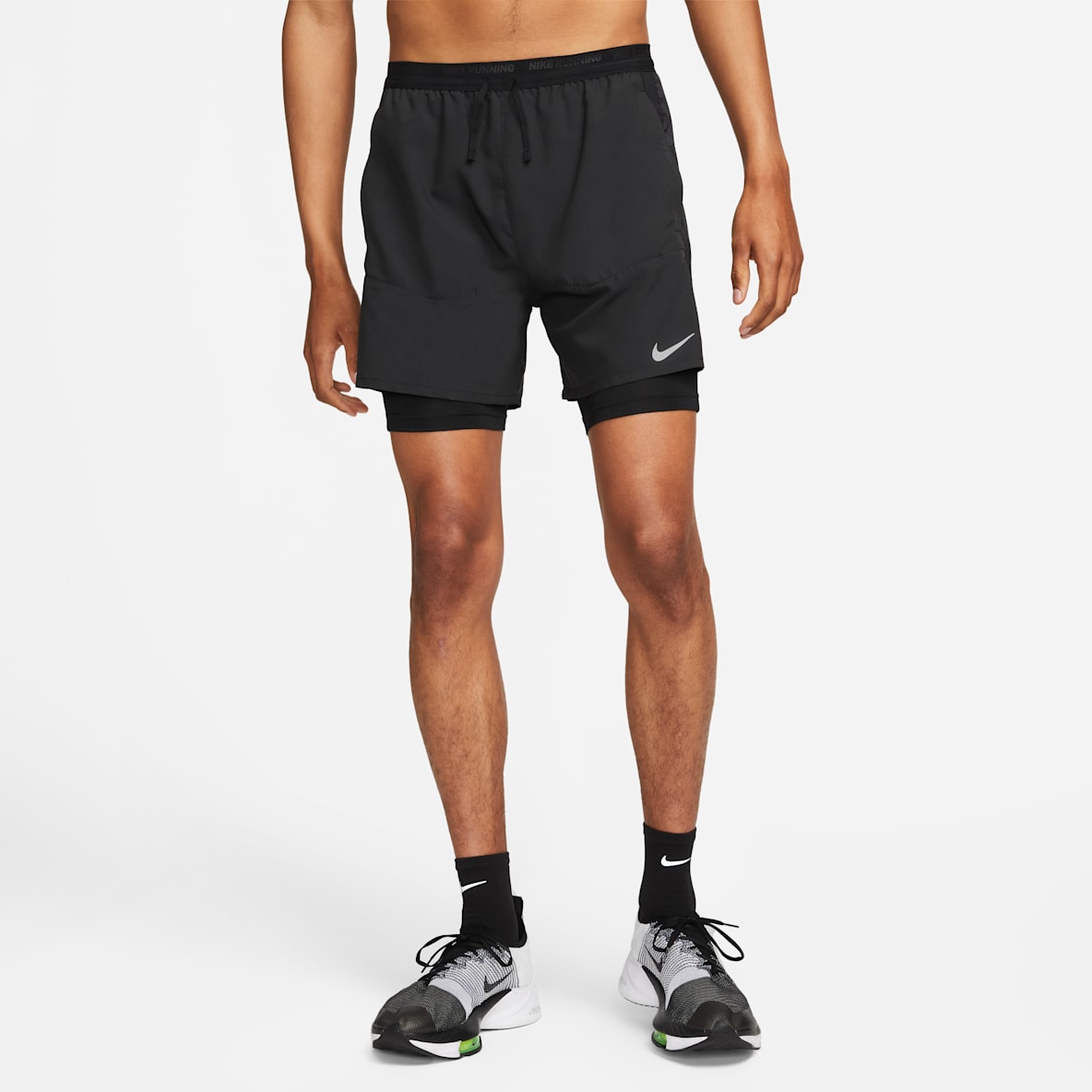 Nike Stride Nike Stride Men's Dri-FIT 13cm (approx.)Hybrid Running Shorts