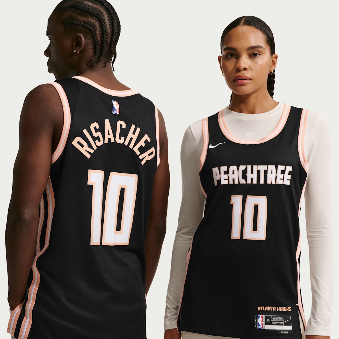 Zaccharie Risacher Atlanta Hawks City Edition Men's Nike NBA Swingman Jersey