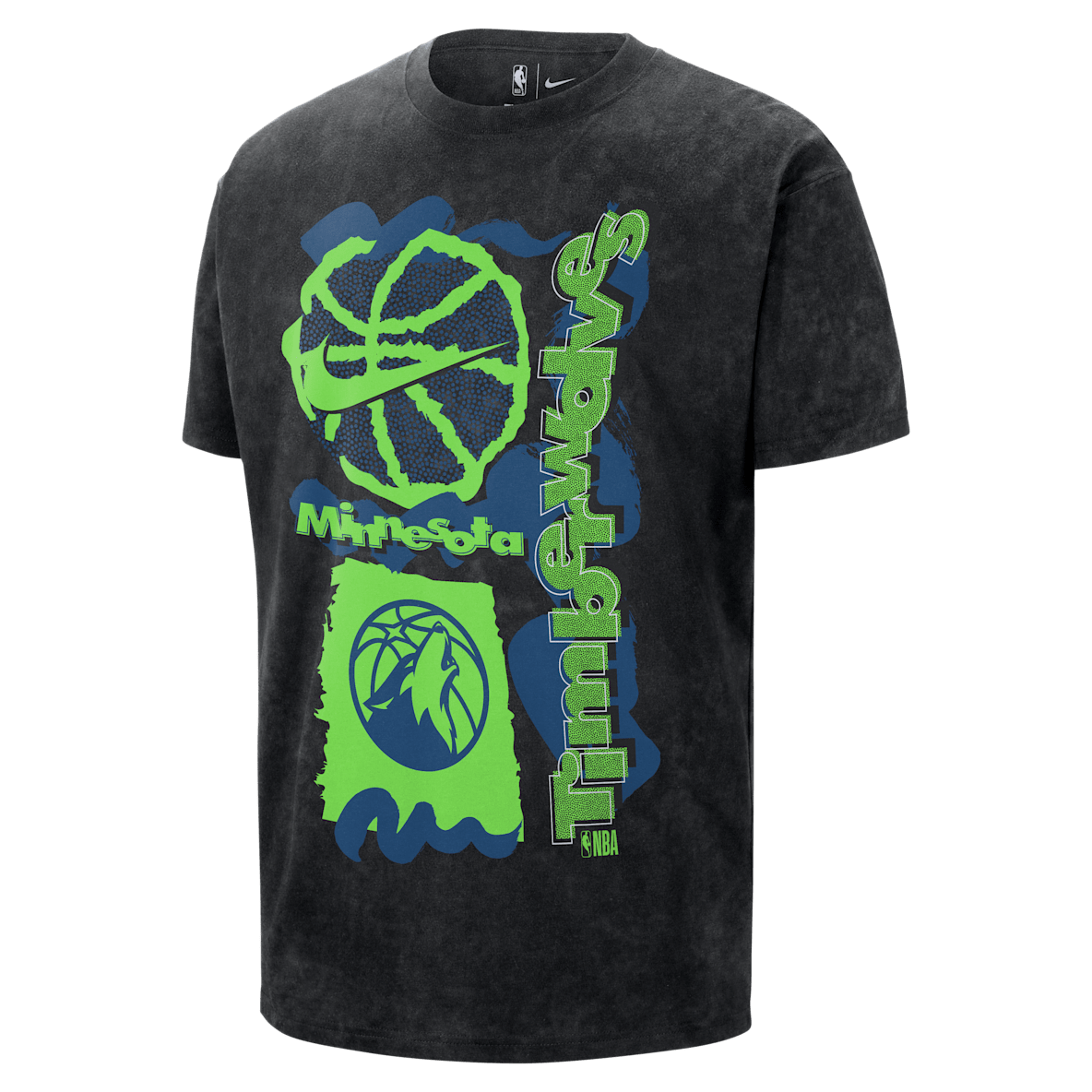 Minnesota Timberwolves Courtside Minnesota Timberwolves Courtside Men's Nike NBA Max90 T-Shirt