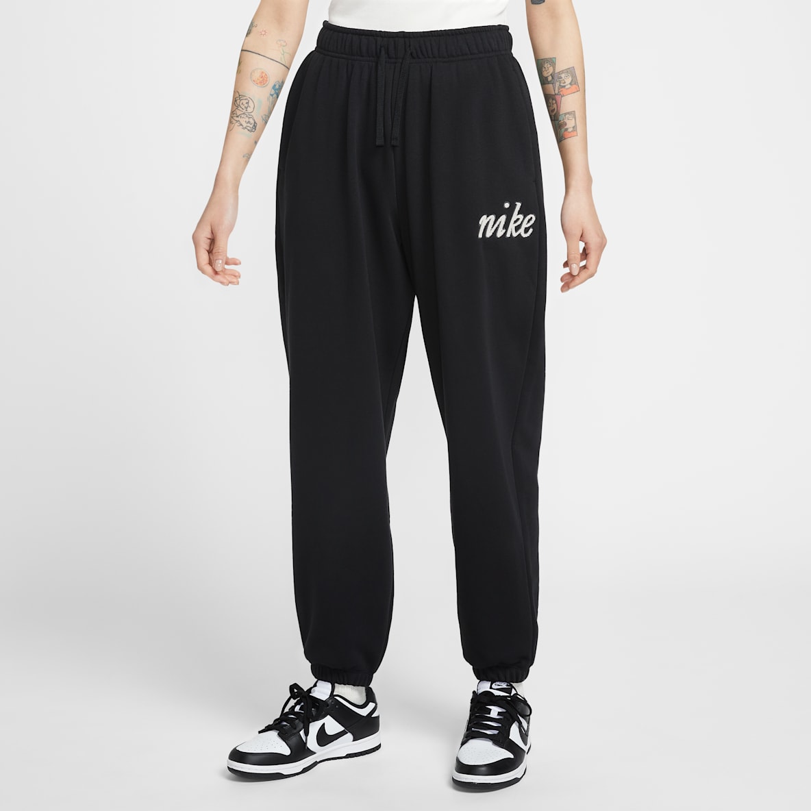 Nike Sportswear Club Fleece Women's Mid-Rise Oversized Tracksuit Bottoms