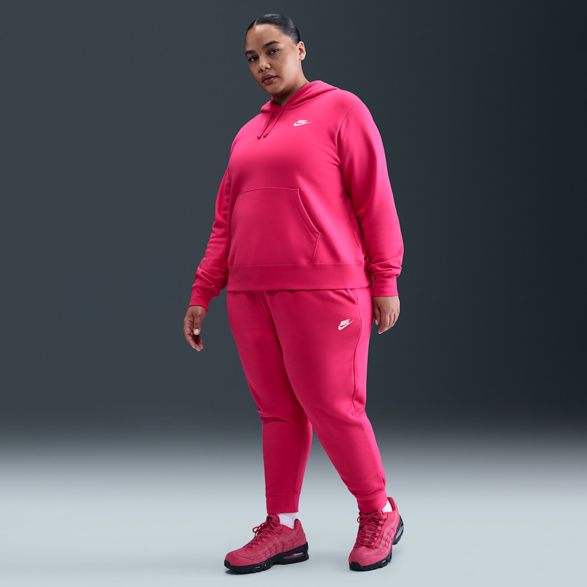 Nike Sportswear Club Fleece Nike Sportswear Club Fleece Women's Mid-Rise Joggers (Plus Size)