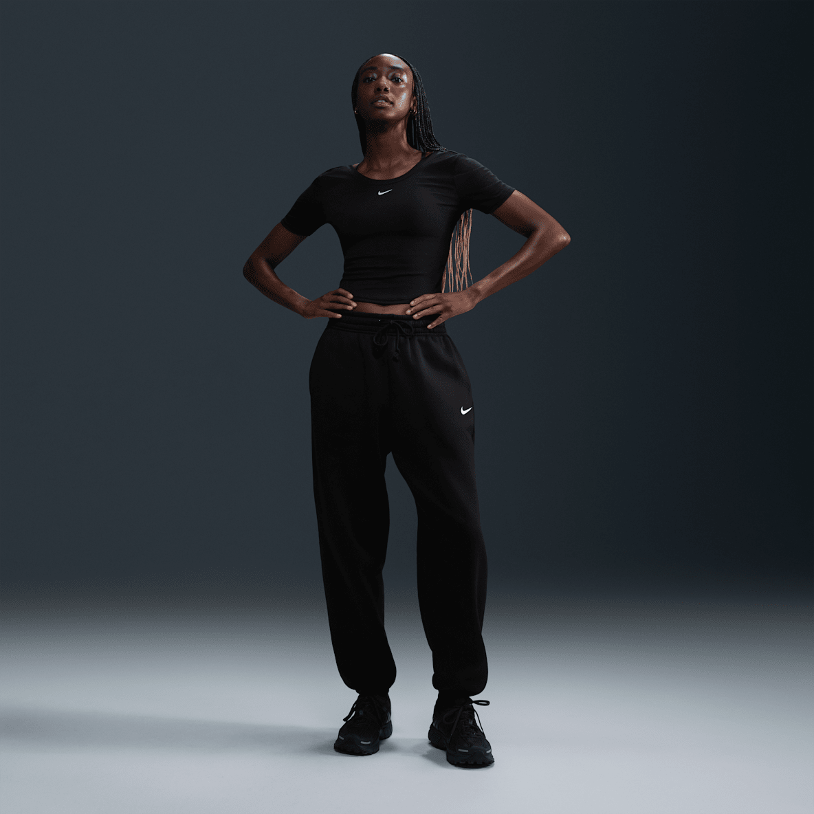 Nike Sportswear Phoenix Fleece Nike Sportswear Phoenix Fleece Oversized joggingbroek met hoge taille voor dames