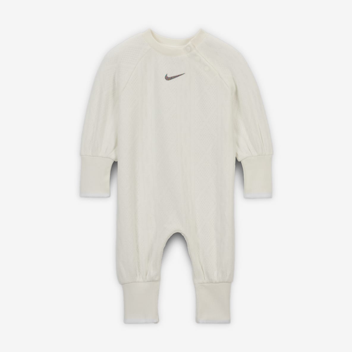 Nike ReadySet Baby (0-9M) Cable Knit Coverall