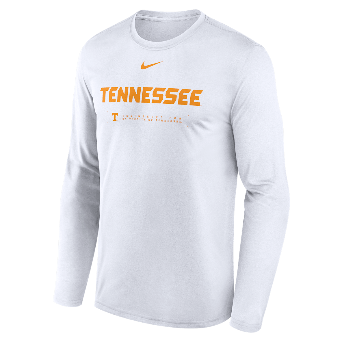 Tennessee Courtside Basketball Shootaround Legend Men's Nike Dri-FIT College Long-Sleeve T-Shirt