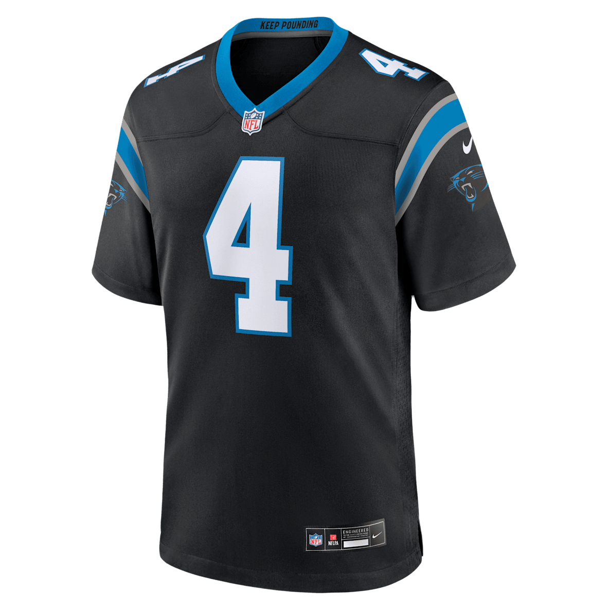 Tetairoa McMillan Carolina Panthers 2025 NFL Draft First Round Pick Tetairoa McMillan Carolina Panthers 2025 NFL Draft First Round Pick Men's Nike NFL Game Jersey