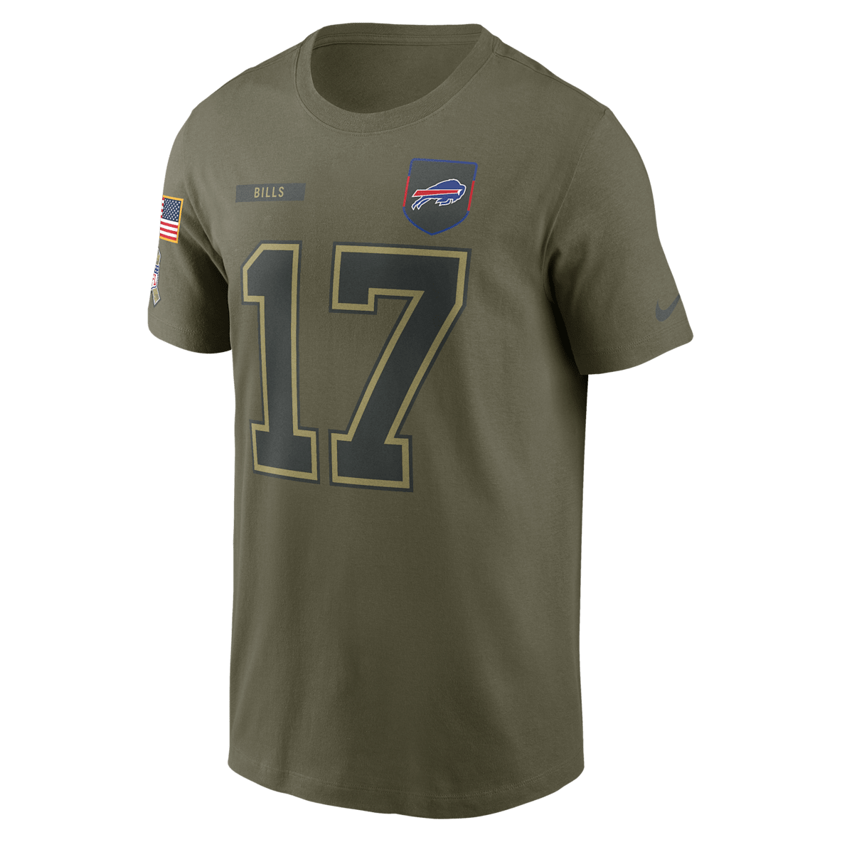 Josh Allen Buffalo Bills Salute To Service Josh Allen Buffalo Bills Salute To Service Men’s Nike NFL T-Shirt
