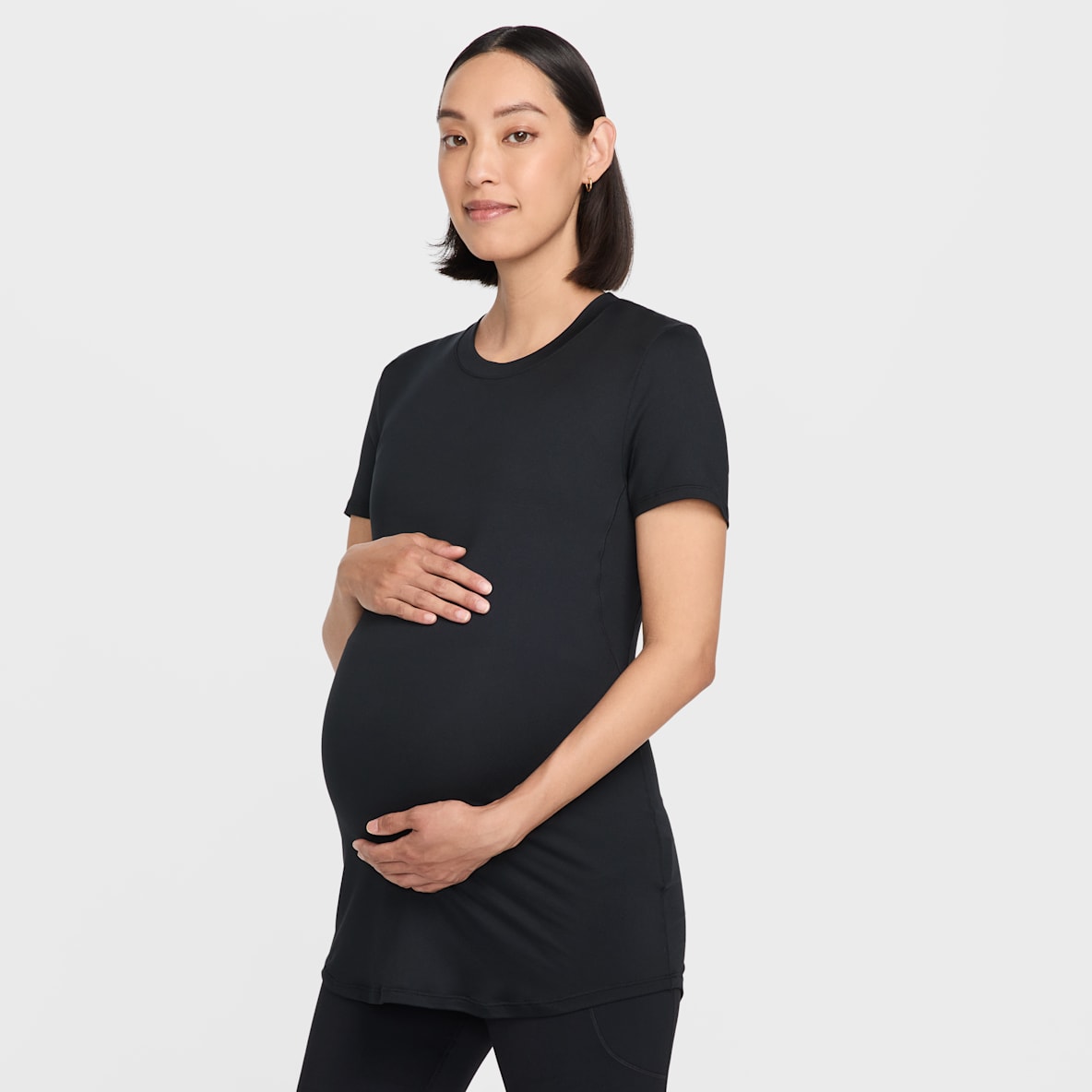 ナイキ (M) ワン ナイキ (M) ワン ウィメンズ Dri-FIT スリムフィット ショートスリーブ トップ (マタニティ)