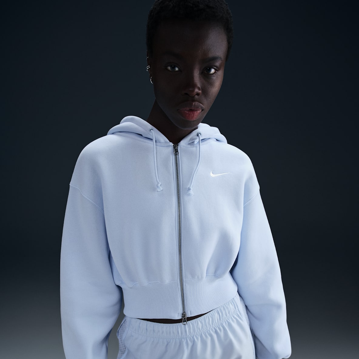 Nike Sportswear Phoenix Fleece Nike Sportswear Phoenix Fleece Women's Loose Cropped Full-Zip Hoodie