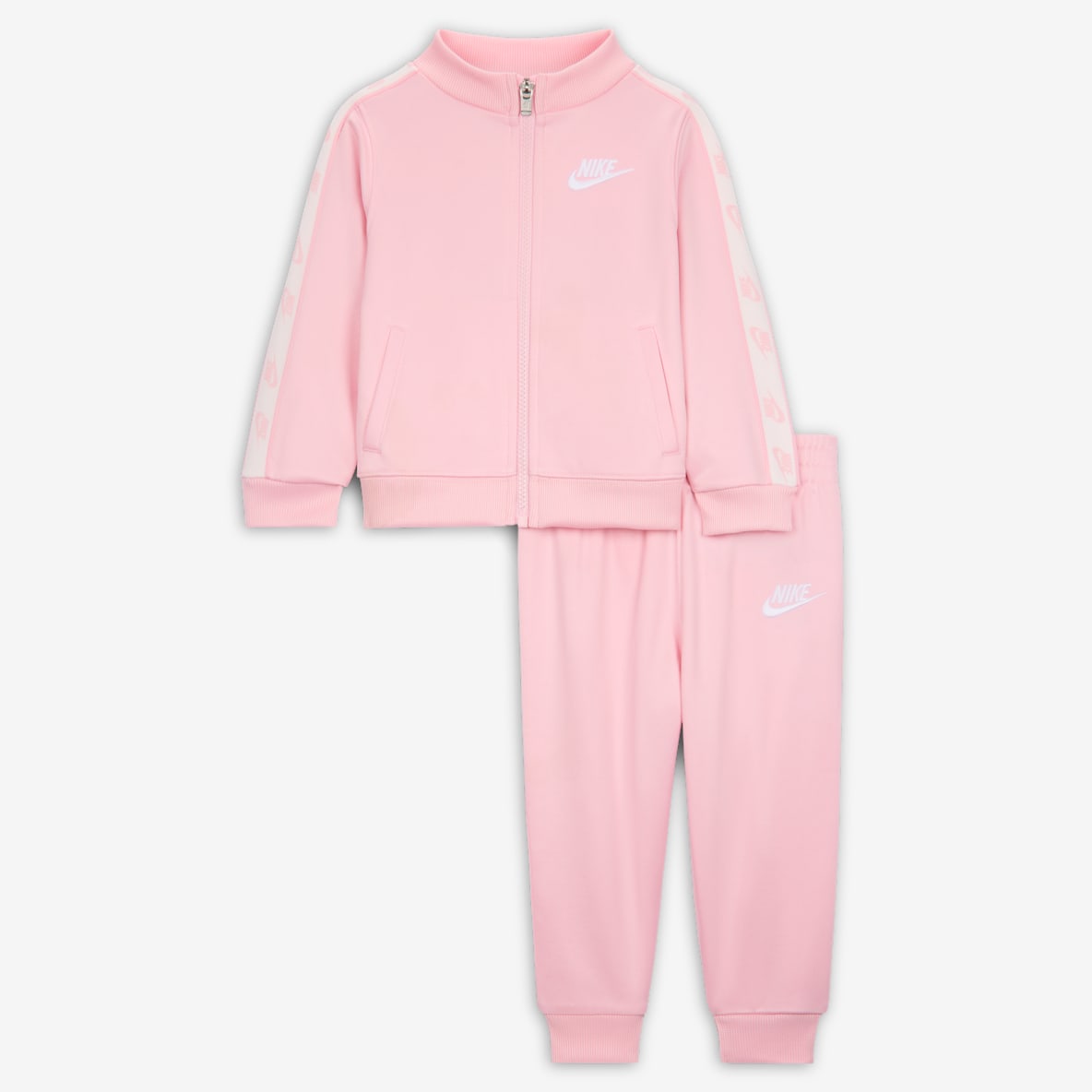 Nike Dri-FIT Baby (12-24M) Logo Taping 2-Piece Full-Zip Set