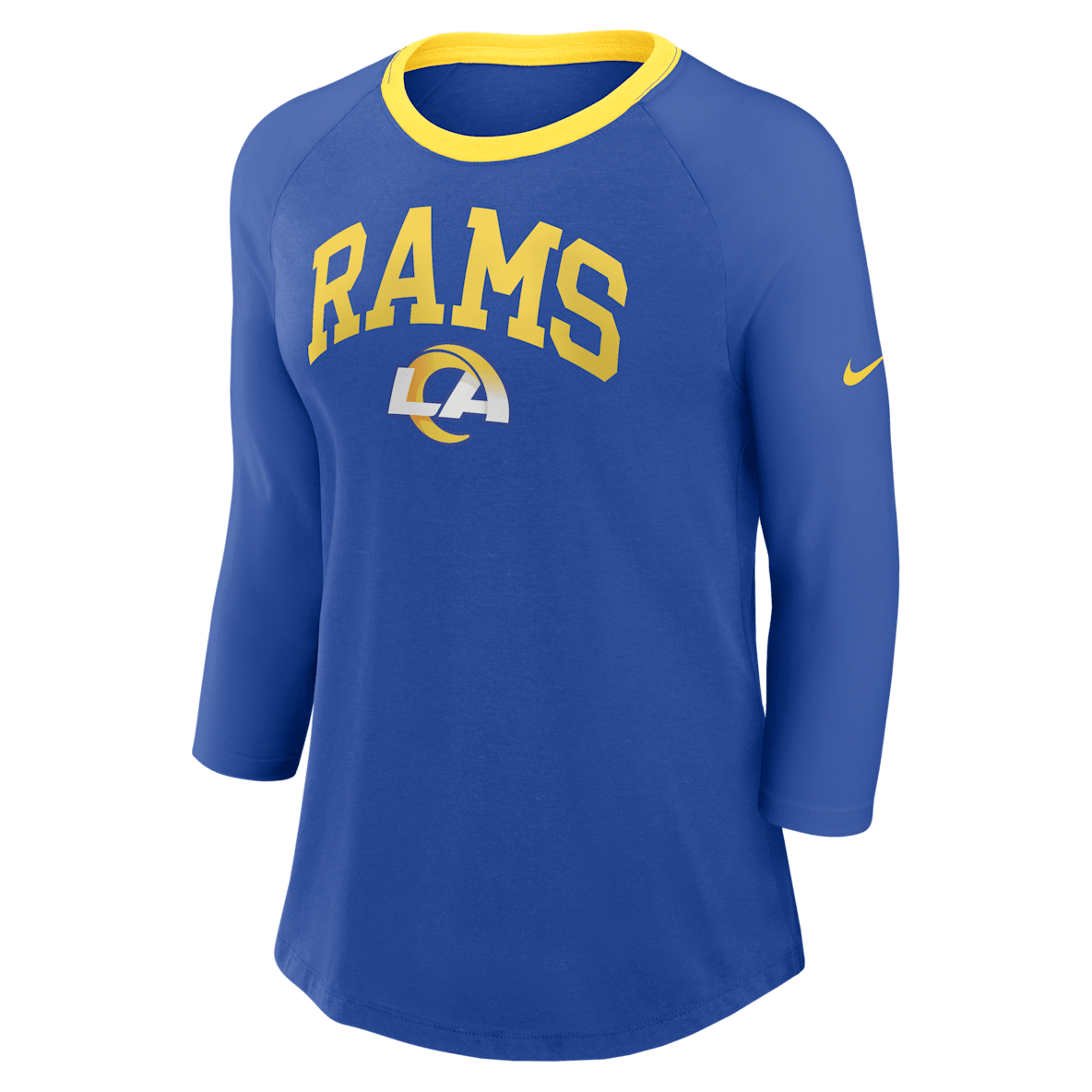 Los Angeles Rams Los Angeles Rams Women's Nike NFL 3/4-Sleeve T-Shirt