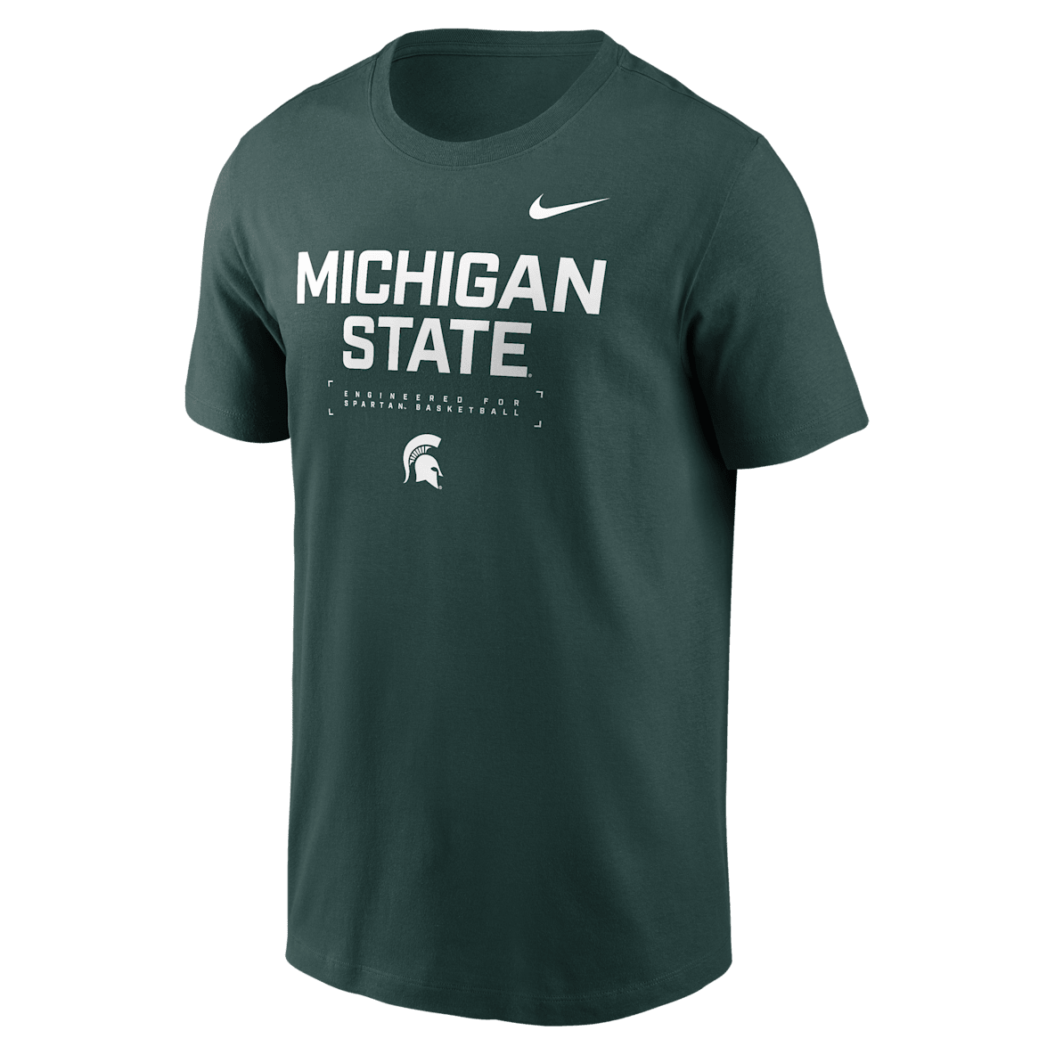 Michigan State Courtside Basketball Michigan State Courtside Basketball Men's Nike Dri-FIT College T-Shirt