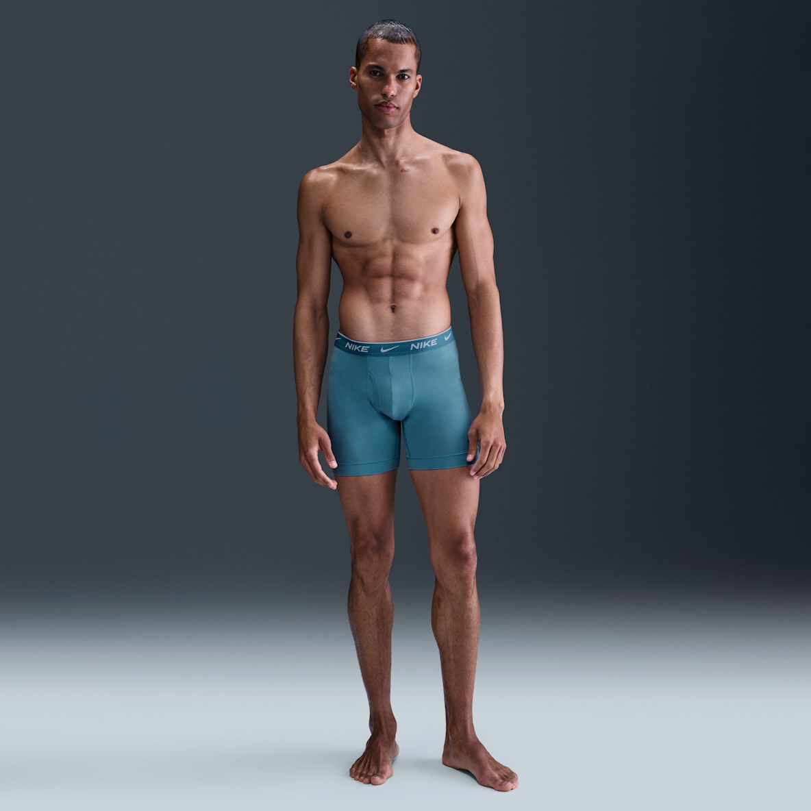 Nike Dri-FIT Essential Cotton Stretch Nike Dri-FIT Essential Cotton Stretch Men's Boxer Briefs (3-Pack)