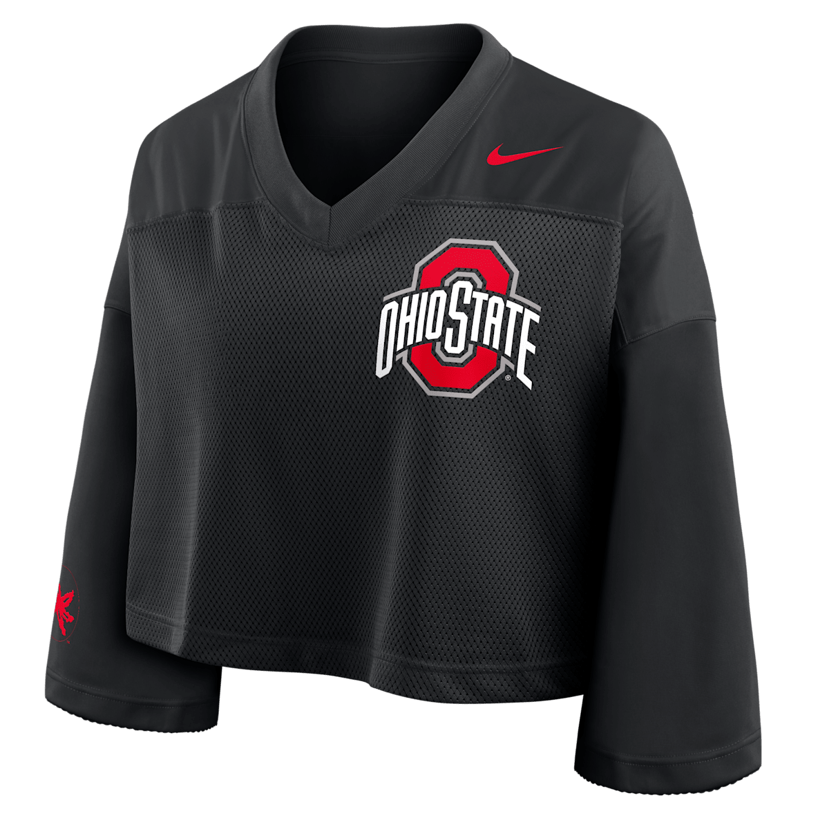 Ohio State Jersey Women's Nike Dri-FIT College Cropped Top