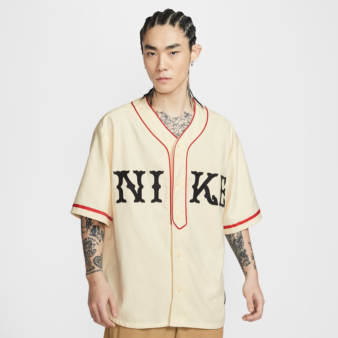 나이키 라이프 남성 반팔 빈티지 스포츠 탑