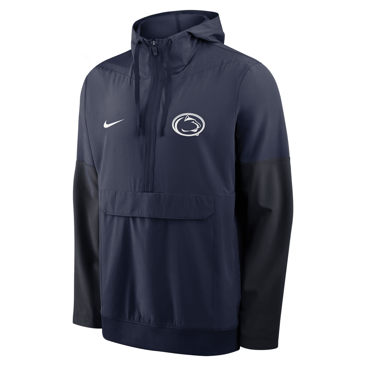 Penn State Anorak Men's Nike College 1/2-Zip Hooded Jacket