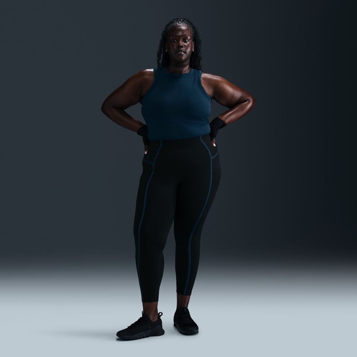 Nike One Nike One Women's High-Waisted 7/8 Leggings (Plus Size)