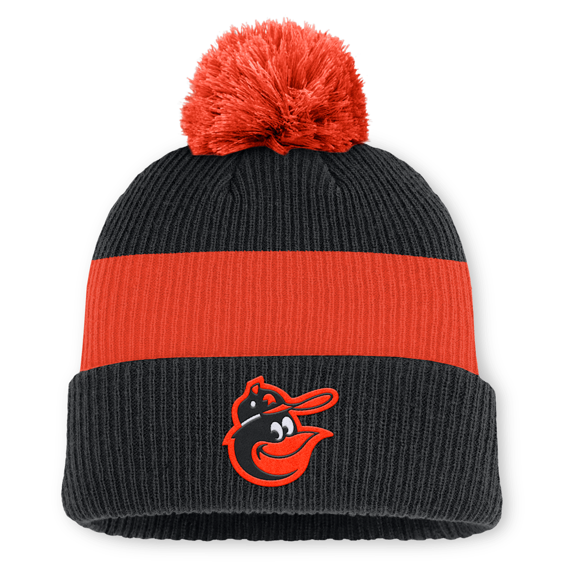 Baltimore Orioles Cooperstown Peak Baltimore Orioles Cooperstown Peak Men's Nike MLB Cuffed Pom Beanie
