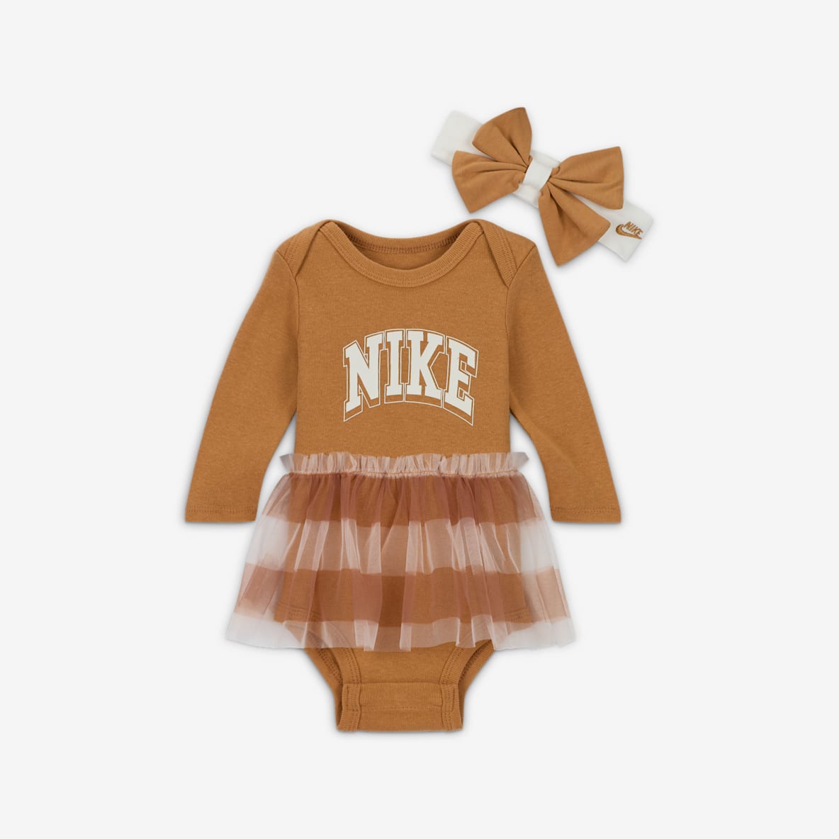 Nike Nike Conjunto de 2 piezas de body de manga larga para bebé