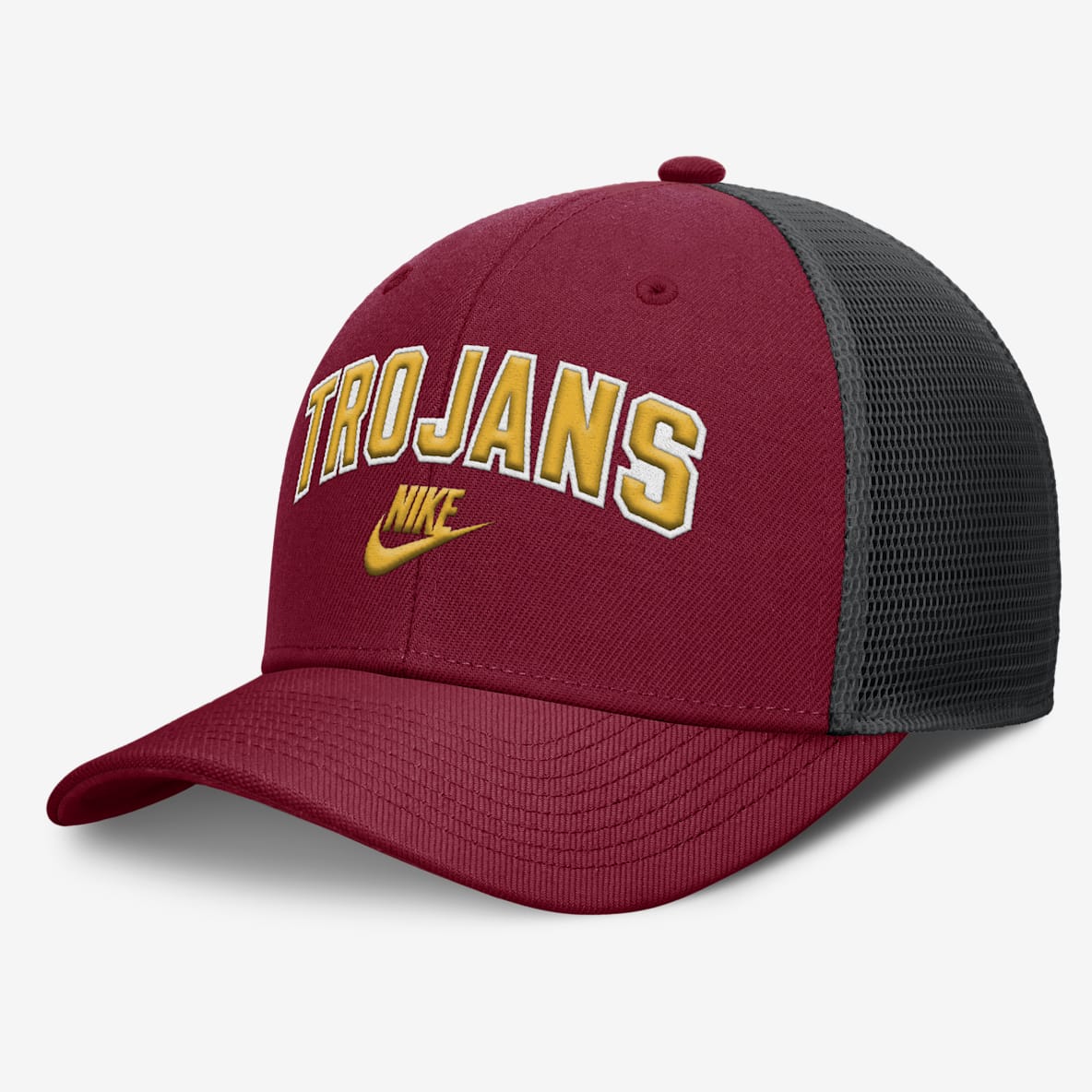 USC Legacy Arch Rise USC Legacy Arch Rise Gorra de rejilla universitaria Nike Dri-FIT ajustable para hombre
