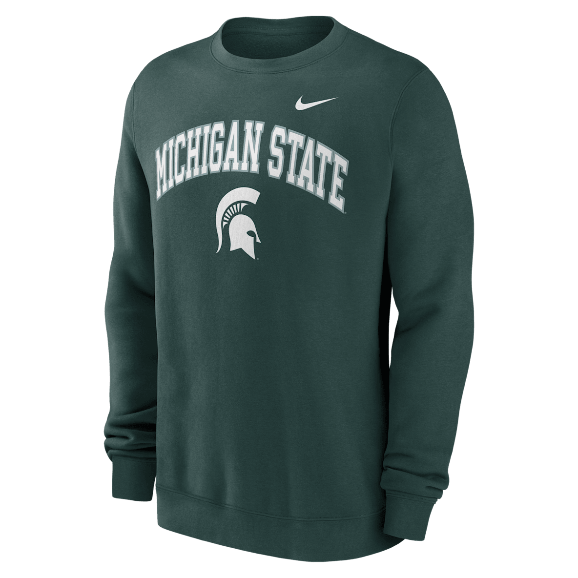 Michigan State Arch Michigan State Arch Men's Nike College Pullover Crew