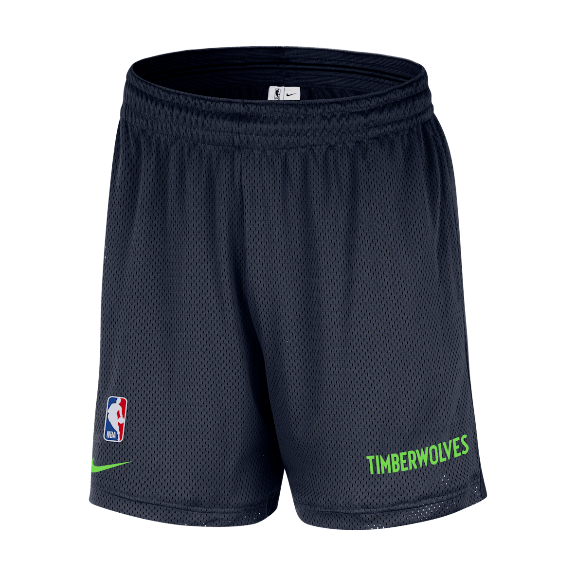 Minnesota Timberwolves Minnesota Timberwolves Shorts Nike de malla de la NBA para hombre
