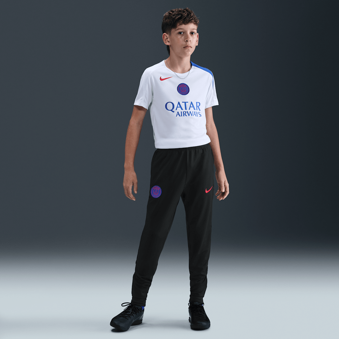 Tercera equipació Strike París Saint-Germain Tercera equipació Strike París Saint-Germain Pantalons de futbol de teixit Knit Nike Dri-FIT Total 90 - Nen/a