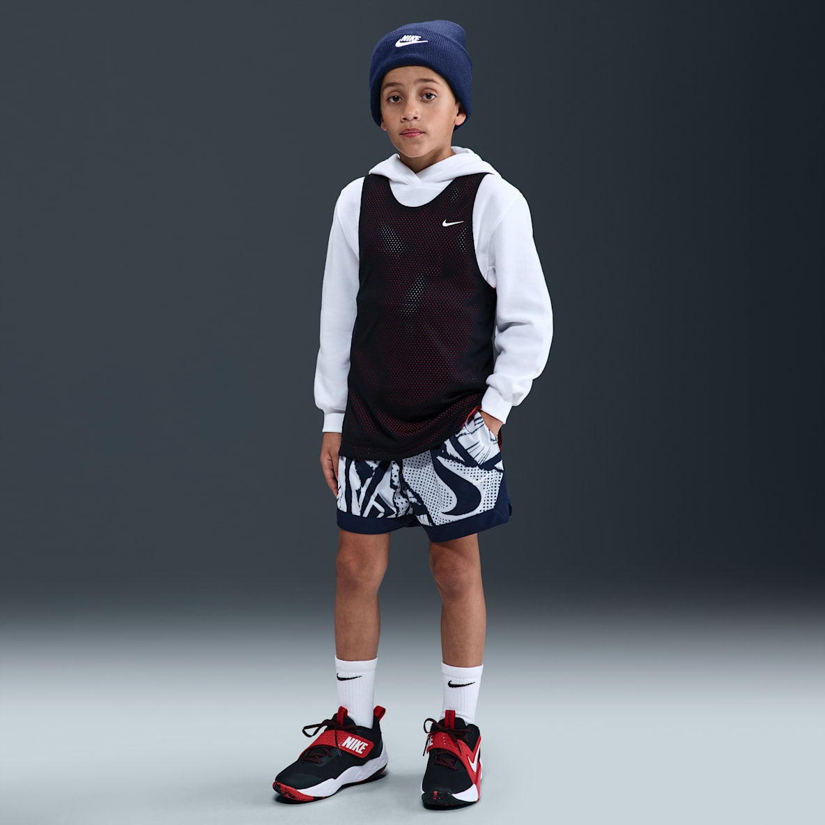 Nike Court Big Kids' Dri-FIT Basketball Shorts