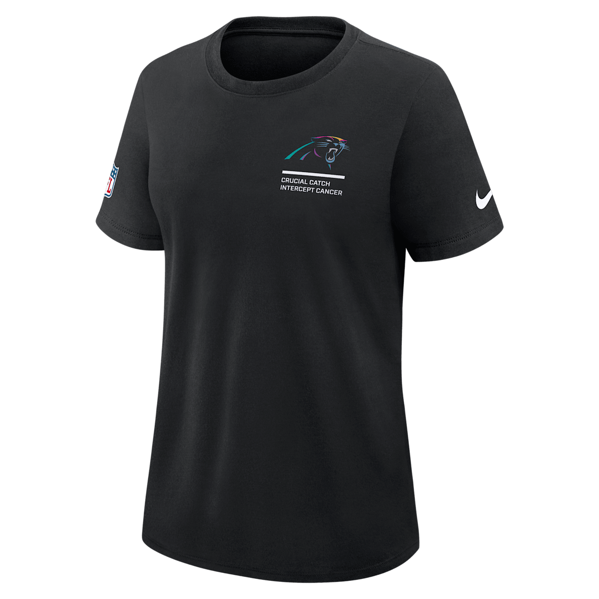 Carolina Panthers Crucial Catch Women's Nike Dri-FIT NFL T-Shirt