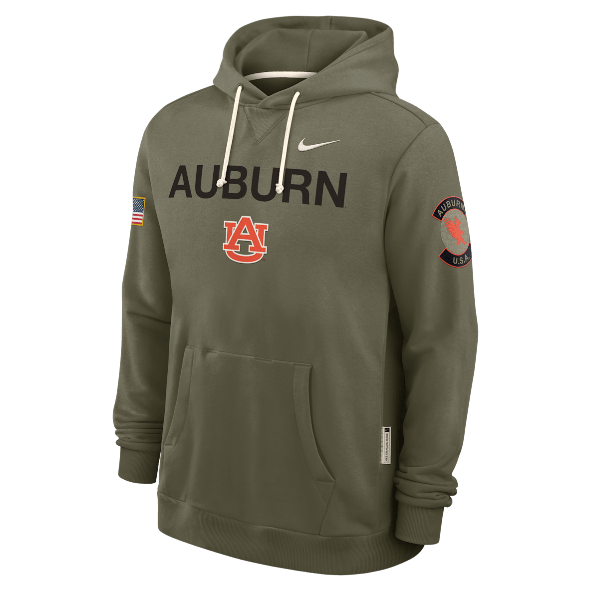 Auburn 2025 Military Appreciation Auburn 2025 Military Appreciation Men's Nike Dri-FIT College Pullover Hoodie