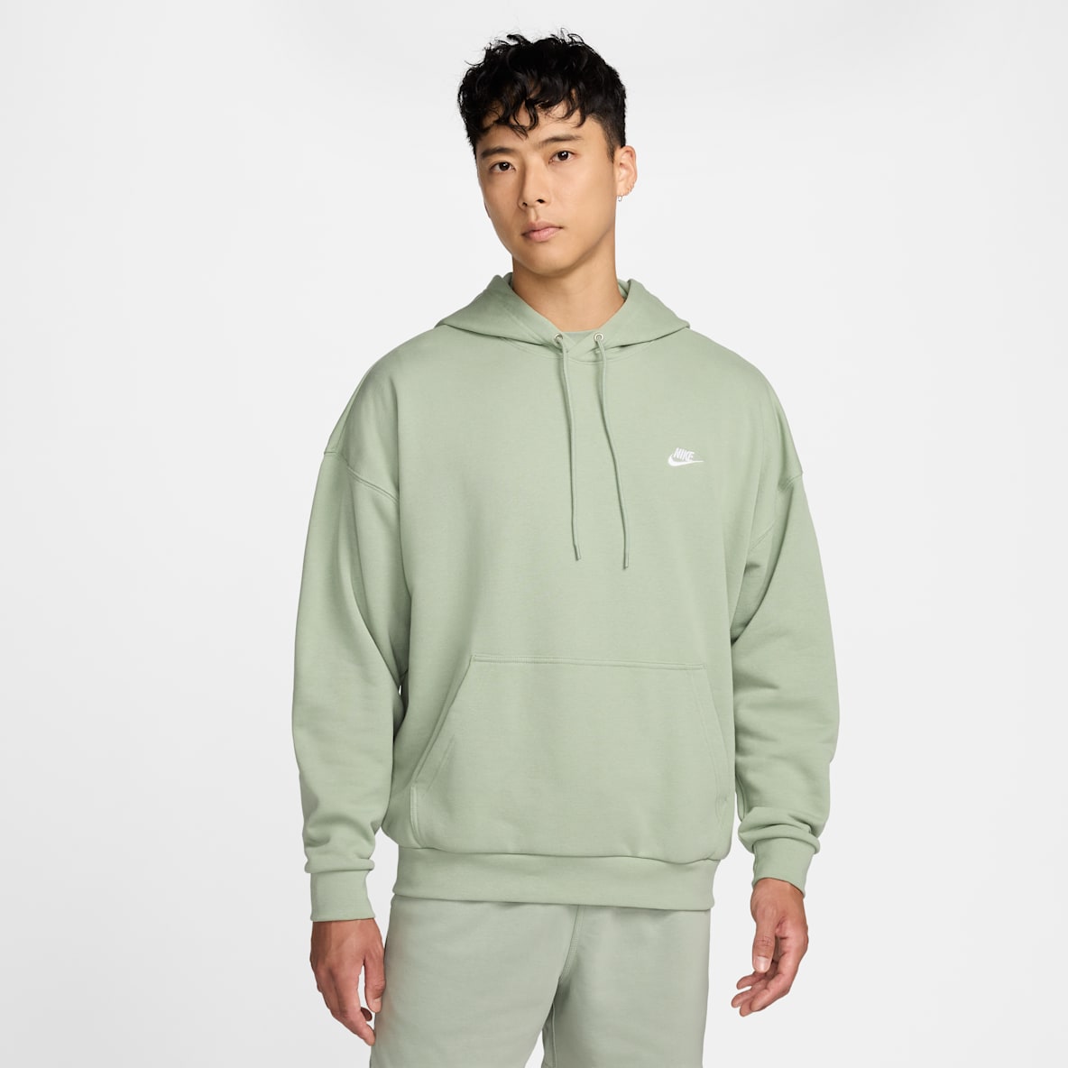 ナイキ クラブ フリース メンズ オーバーサイズド フレンチ テリー プルオーバー パーカー