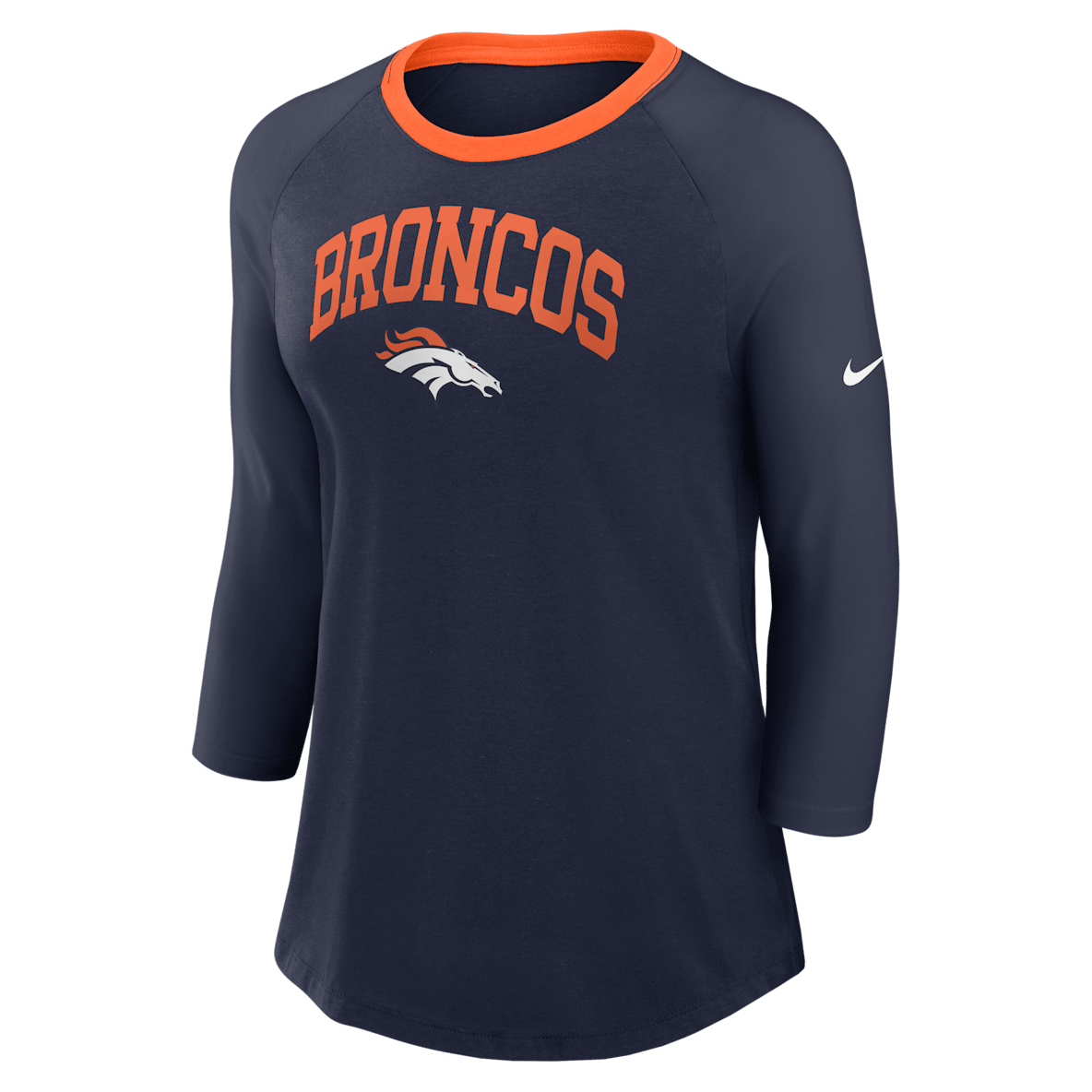 Denver Broncos Denver Broncos Women's Nike NFL 3/4-Sleeve T-Shirt