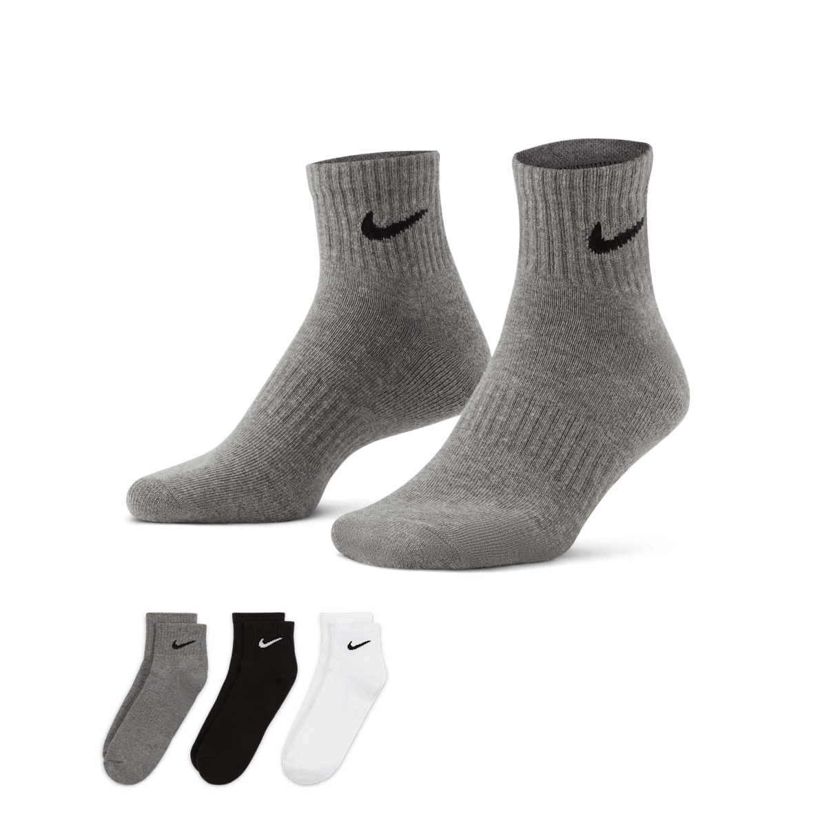 Nike Everyday Cushioned Nike Everyday Cushioned Training Ankle Socks (3 Pairs)