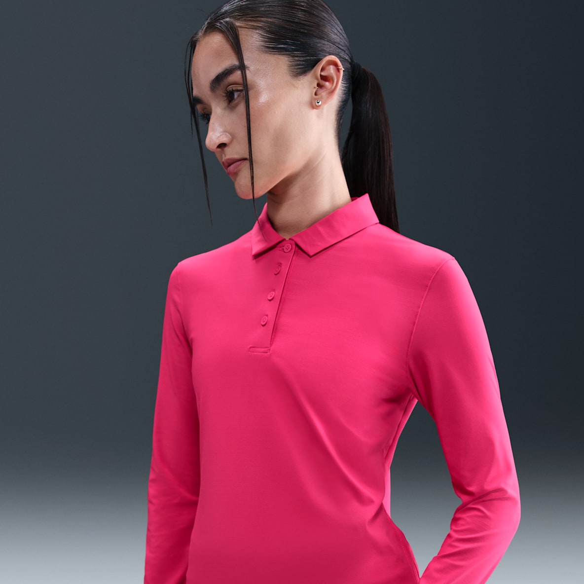 Nike Victory Nike Victory Women's Dri-FIT Long-Sleeve Polo