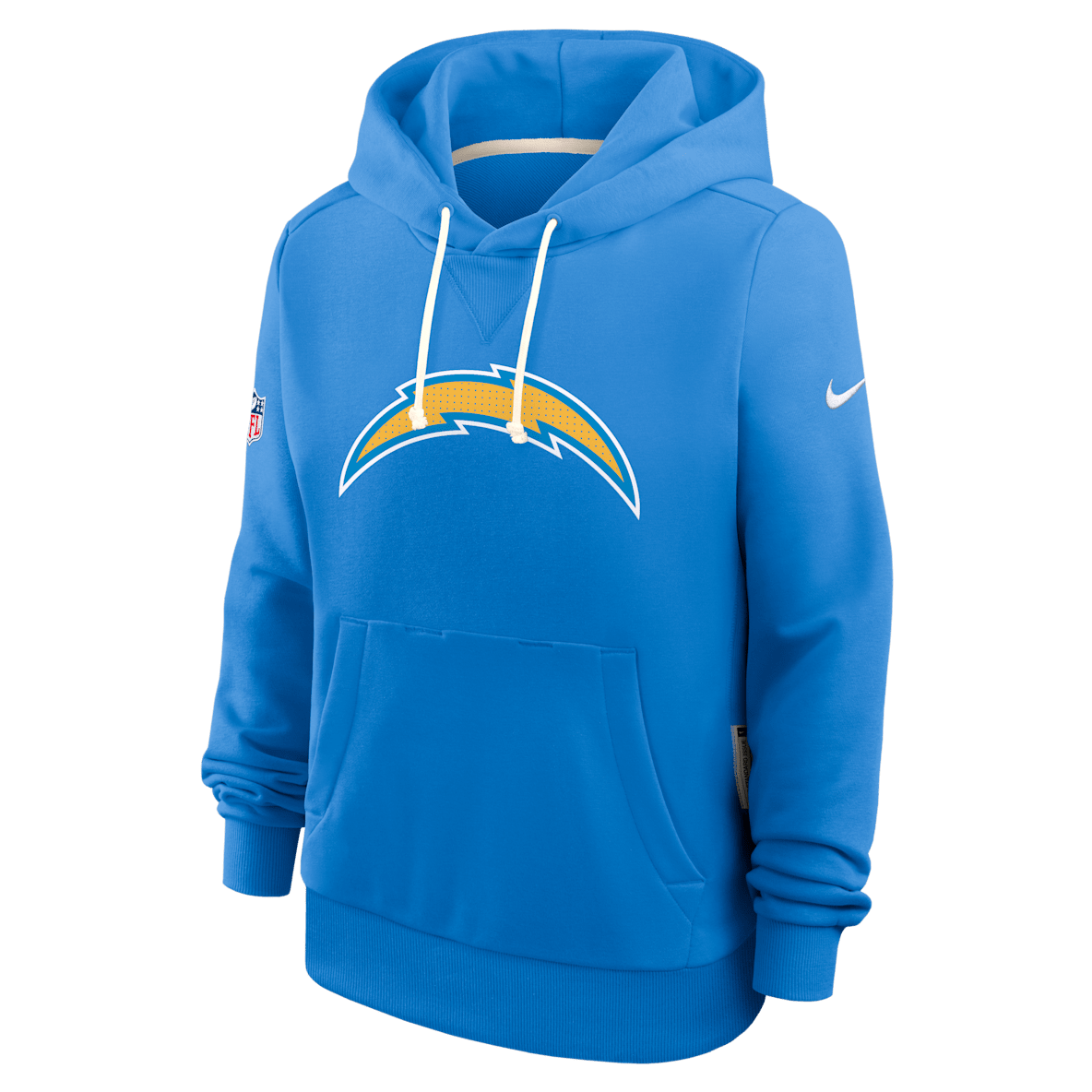 Los Angeles Chargers Sideline Los Angeles Chargers Sideline Women's Nike Dri-FIT NFL Pullover Hoodie