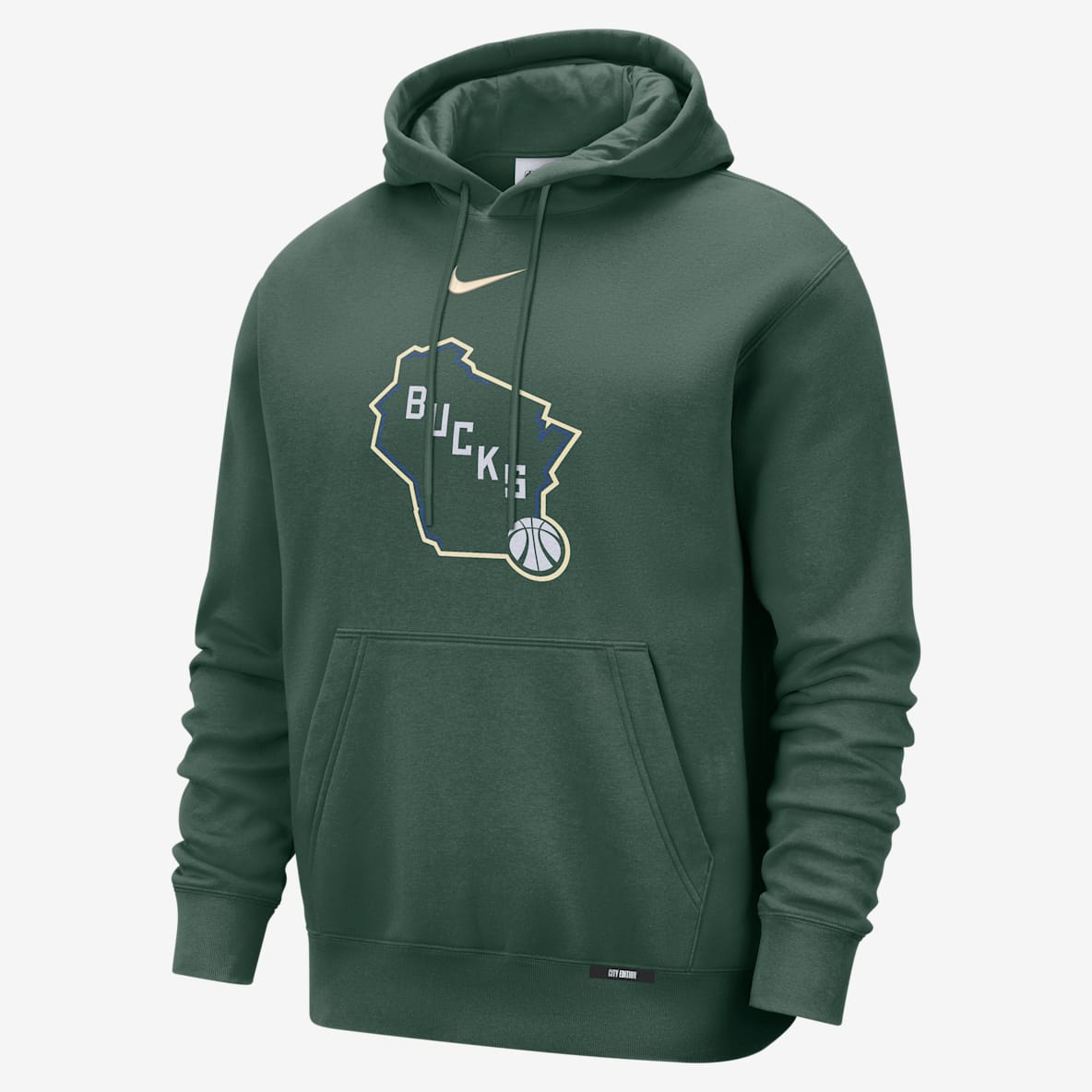 Milwaukee Bucks City Edition Milwaukee Bucks City Edition Men's Nike Club Hoodie