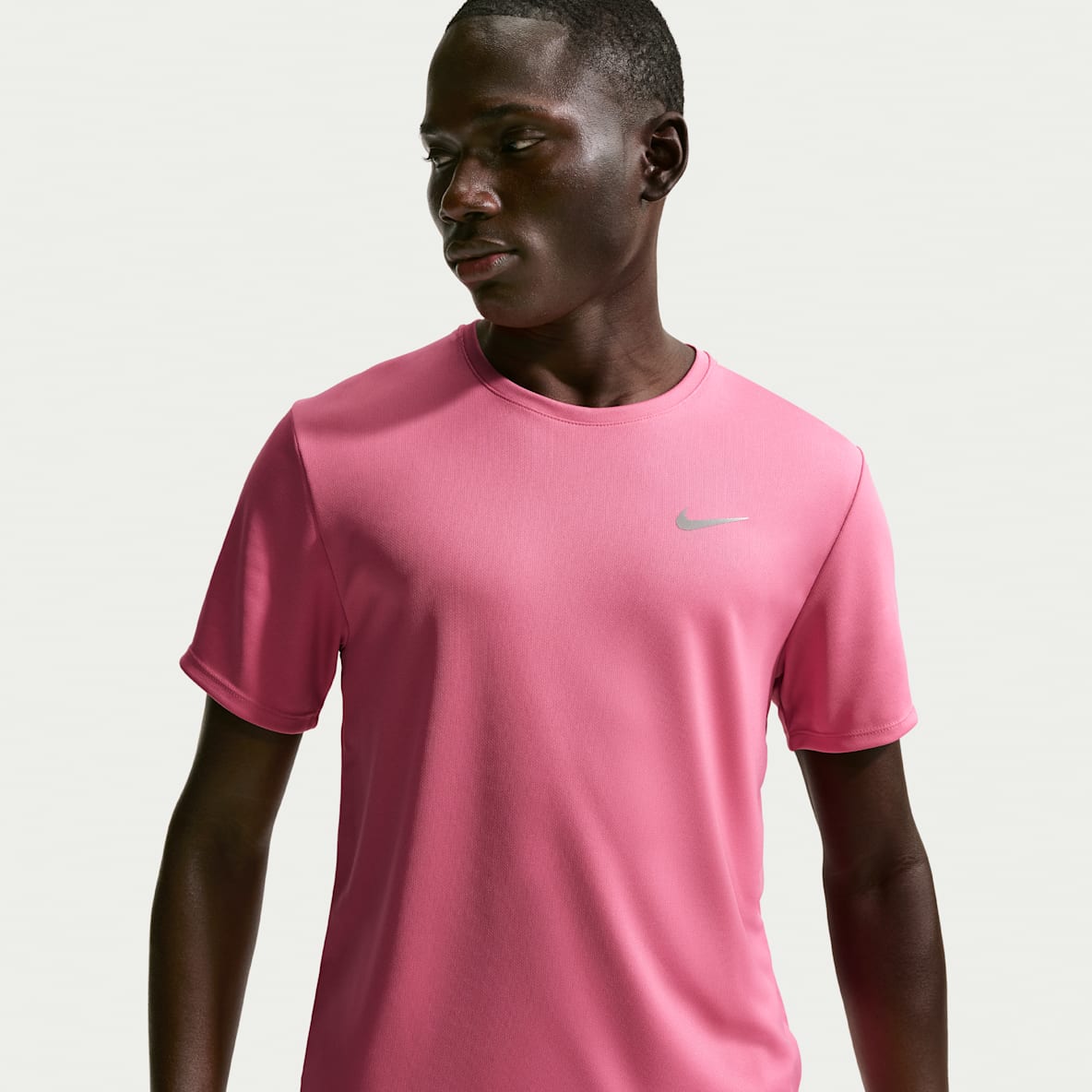 Nike Miler Playera de correr de manga corta Dri-FIT UV para hombre