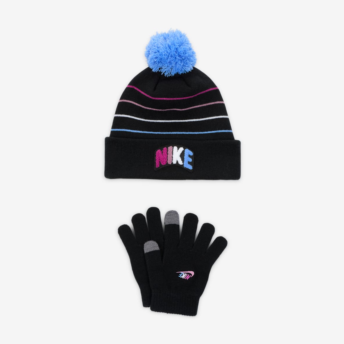 Nike Powder Play Big Kids' 2-Piece Beanie Set