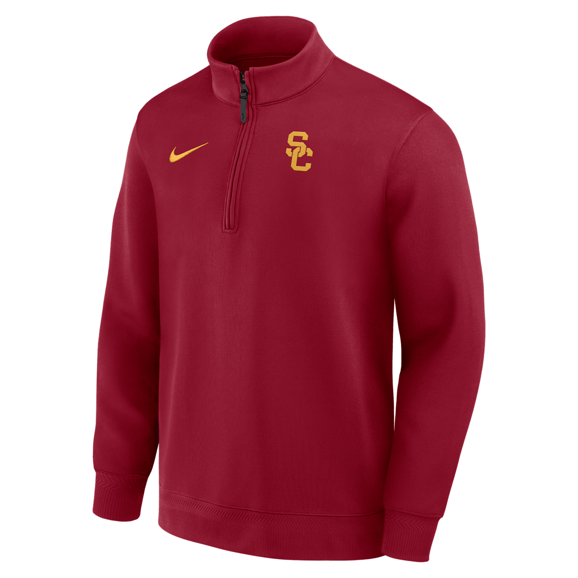 USC Coaches USC Coaches Men's Nike Dri-FIT College Long-Sleeve 1/2-Zip Top