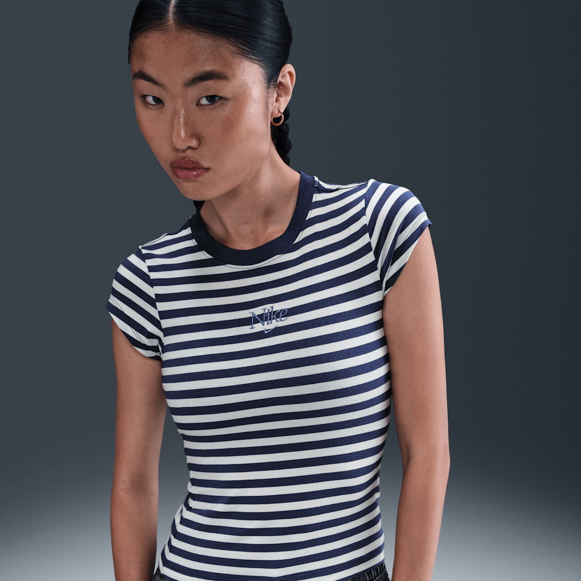 Nike Sportswear Nike Sportswear Women's Tight Striped T-Shirt
