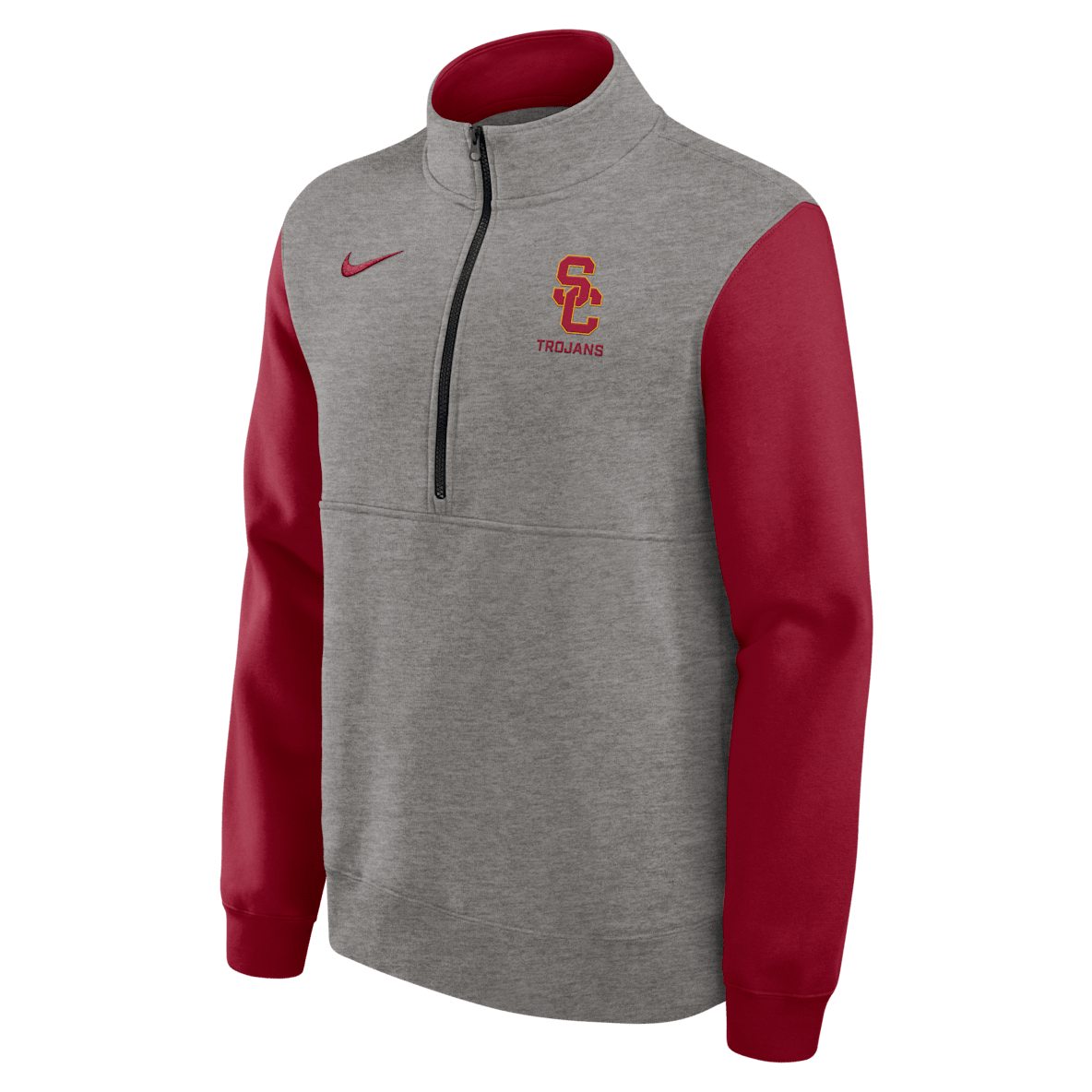 USC Club USC Club Men's Nike College 1/2-Zip Crew