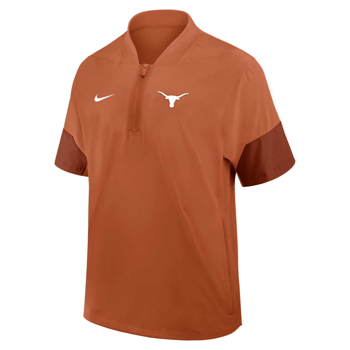 Texas Sideline Coach Texas Sideline Coach Men's Nike College 1/2-Zip Short-Sleeve Jacket