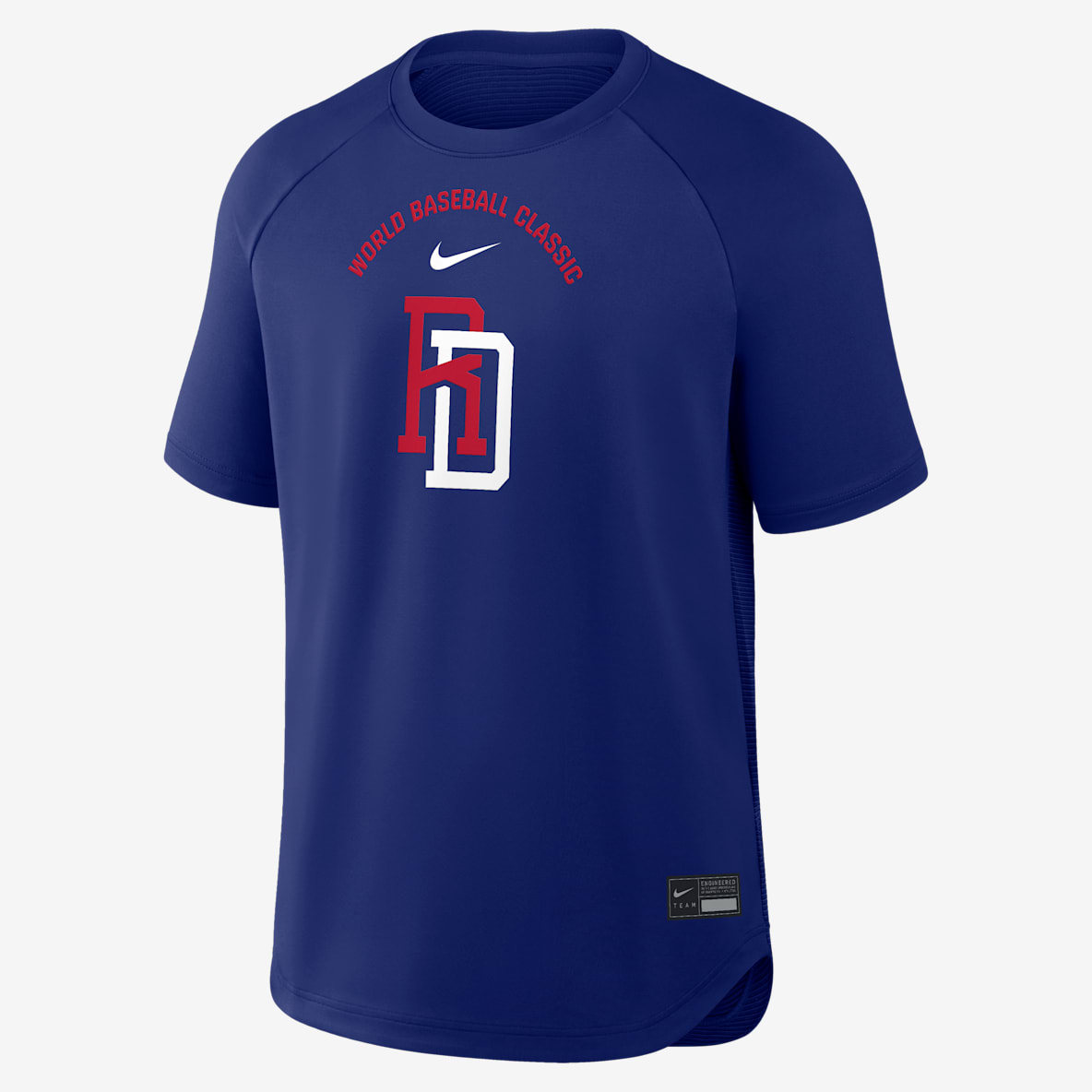 Dominican Republic National Baseball Team 2026 World Baseball Classic Batting Practice Pregame Men's Nike Dri-FIT Top