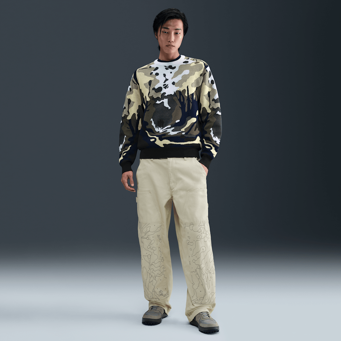 Nike Life Nike Life 男款畫家長褲
