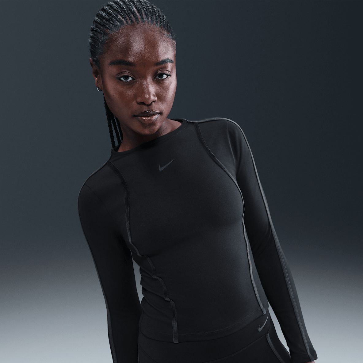 Nike One Fitted Nike One Fitted Women's Dri-FIT Long-Sleeve Top