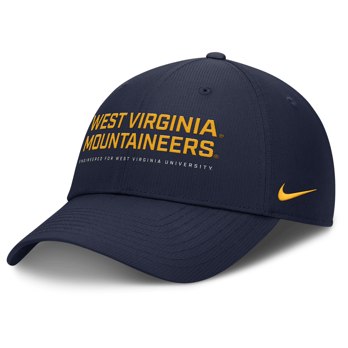 West Virginia On-Field Club Gameday West Virginia On-Field Club Gameday Men's Nike Dri-FIT College Adjustable Hat