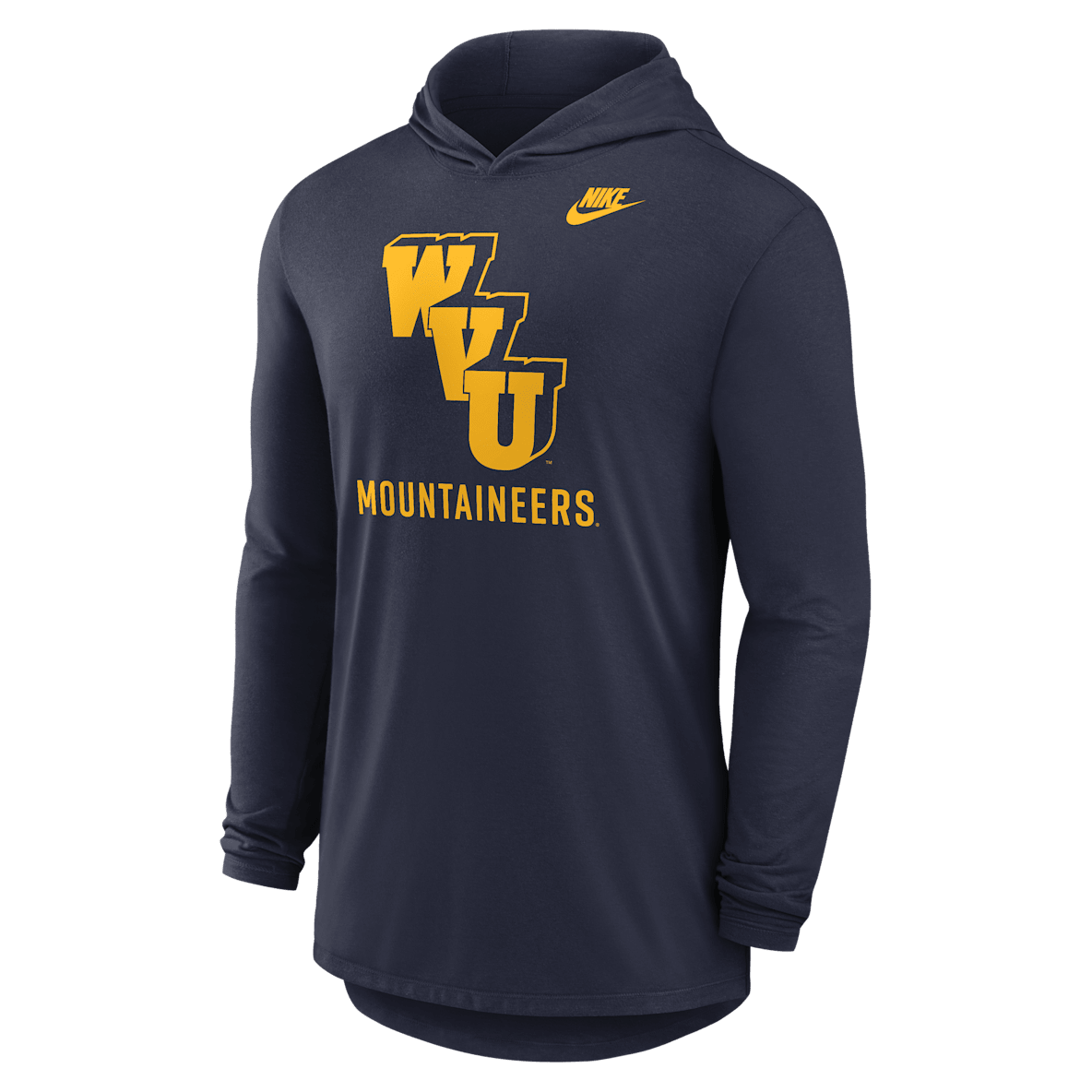 West Virginia Legacy Men's Nike Dri-FIT College Long-Sleeve Hooded T-Shirt