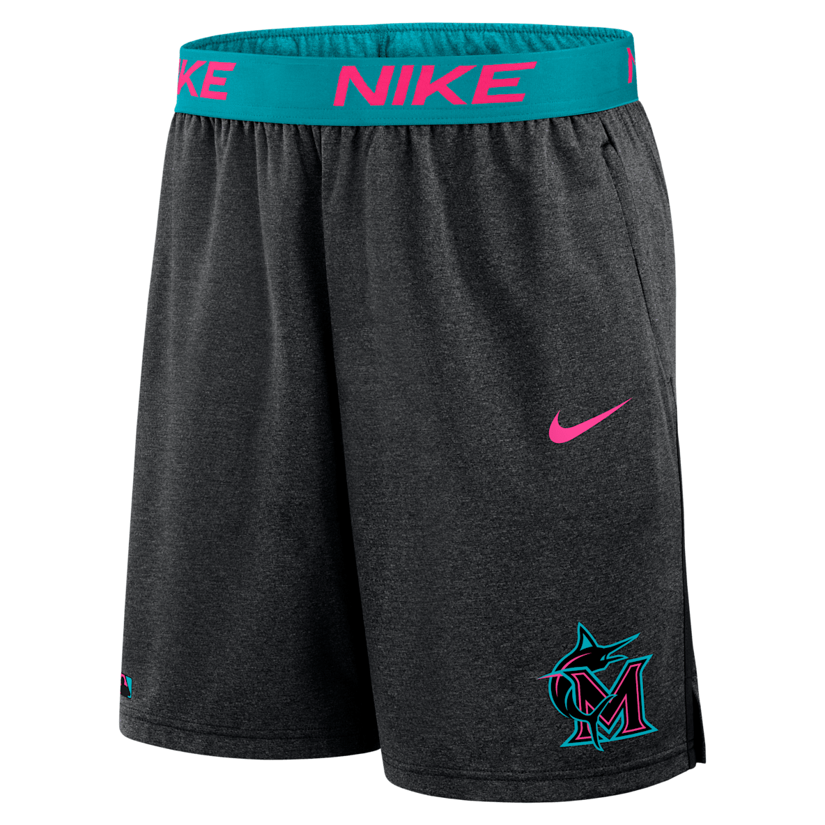 Miami Marlins Authentic Collection City Connect Miami Marlins Authentic Collection City Connect Men's Nike Dri-FIT MLB Shorts