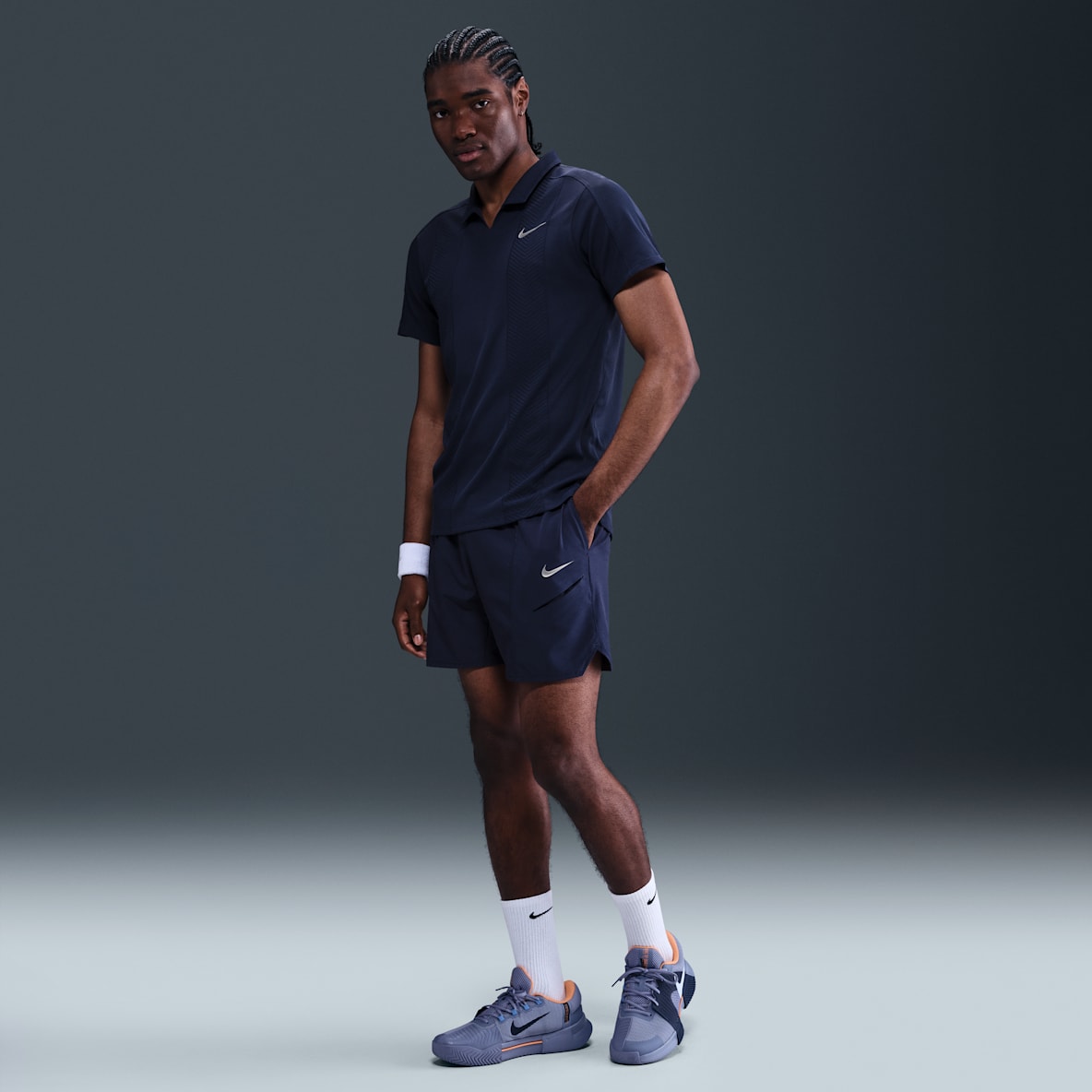 NikeCourt Slam Shorts de tenis Dri-FIT de 15 cm para hombre