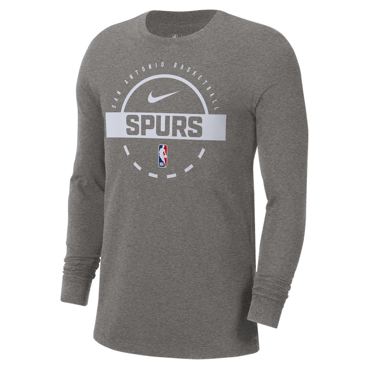 San Antonio Spurs San Antonio Spurs Men's Nike NBA Practice Long-Sleeve T-Shirt