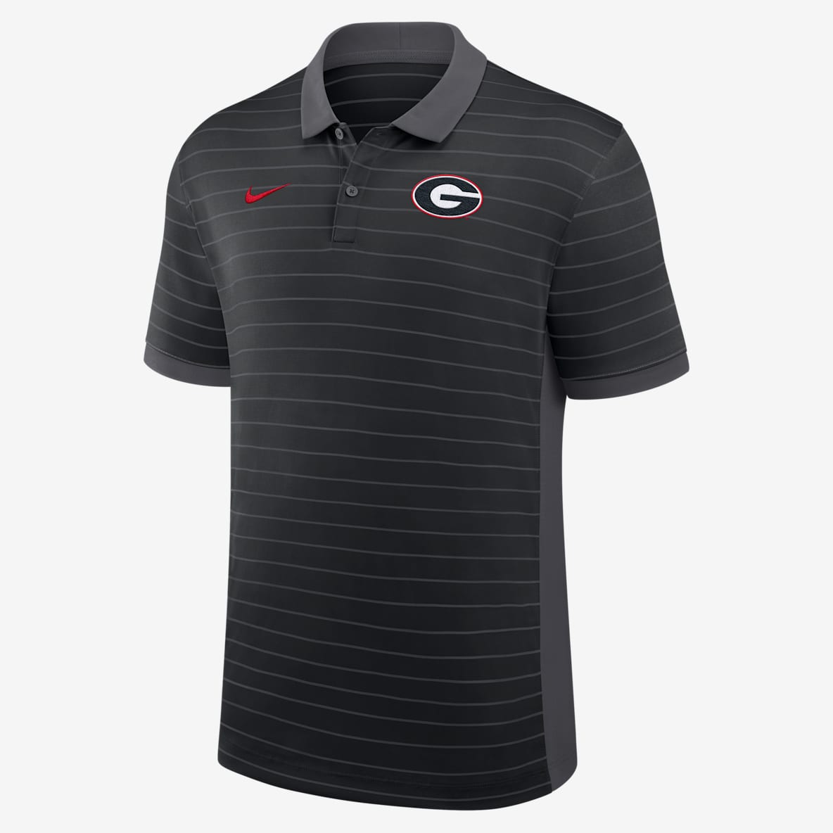 Georgia Sideline Victory Stripe Georgia Sideline Victory Stripe Men's Nike Dri-FIT College Polo